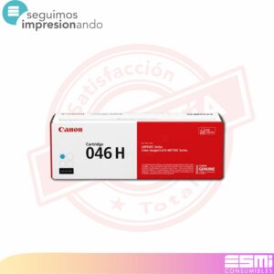 TONER CANON ORIGINAL 046H CYAN ALTO RENDIMIENTO