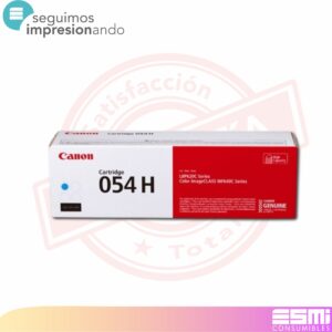 TONER CANON ORIGINAL 054H CYAN ALTO RENDIMIENTO