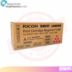 Product: TONER RICOH ORIGINAL P C600 MAGENTA