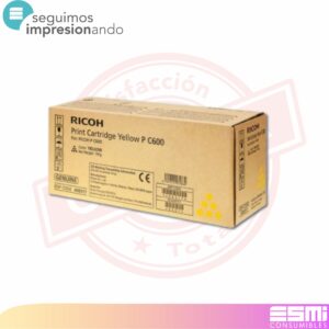 Product: TONER RICOH ORIGINAL P C600 YELLOW