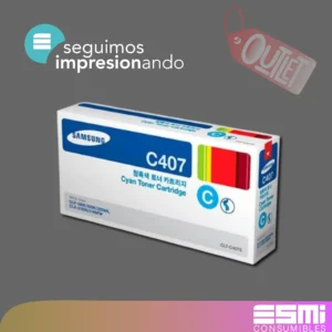 TONER SAMSUNG C407S CYAN