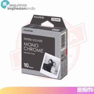 Película Fujifilm Instax Square Monochrome (10 Hojas)