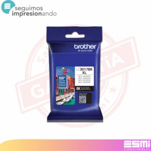 TINTA BROTHER ORIGINAL LC-3017XL NEGRO (ALTO RENDIMIENTO)