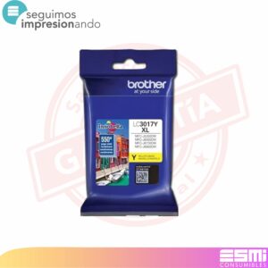 TINTA BROTHER ORIGINAL LC-3017XL YELLOW (ALTO RENDIMIENTO)