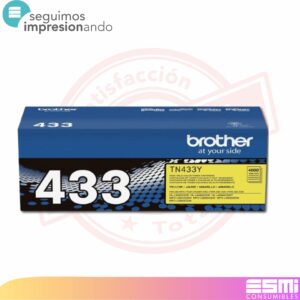 TONER BROTHER ORIGINAL TN-433 YELLOW (ALTO RENDIMIENTO)